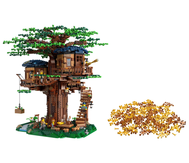 LEGO IDEAS 21318 Domek na drzewie - 524435 - zdjęcie 3